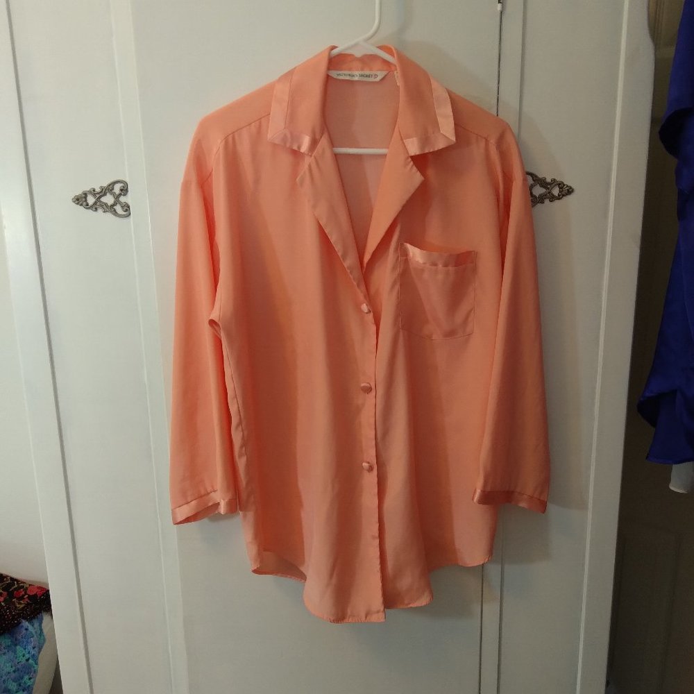 Victorias Secret Vintage Melon Color Sleep Top